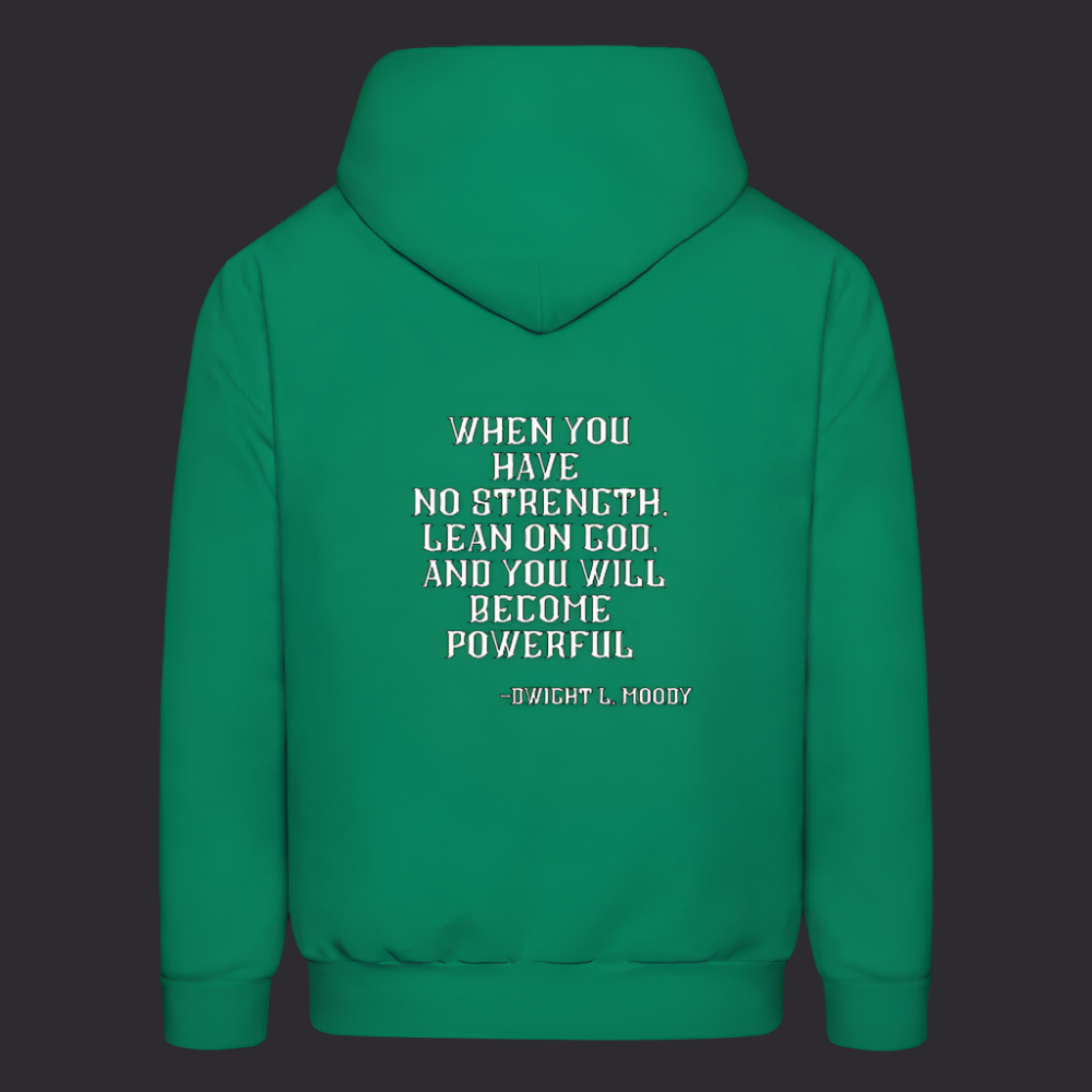 'Lean on God' Kelly Green Hoodies Survive Collection - kelly green