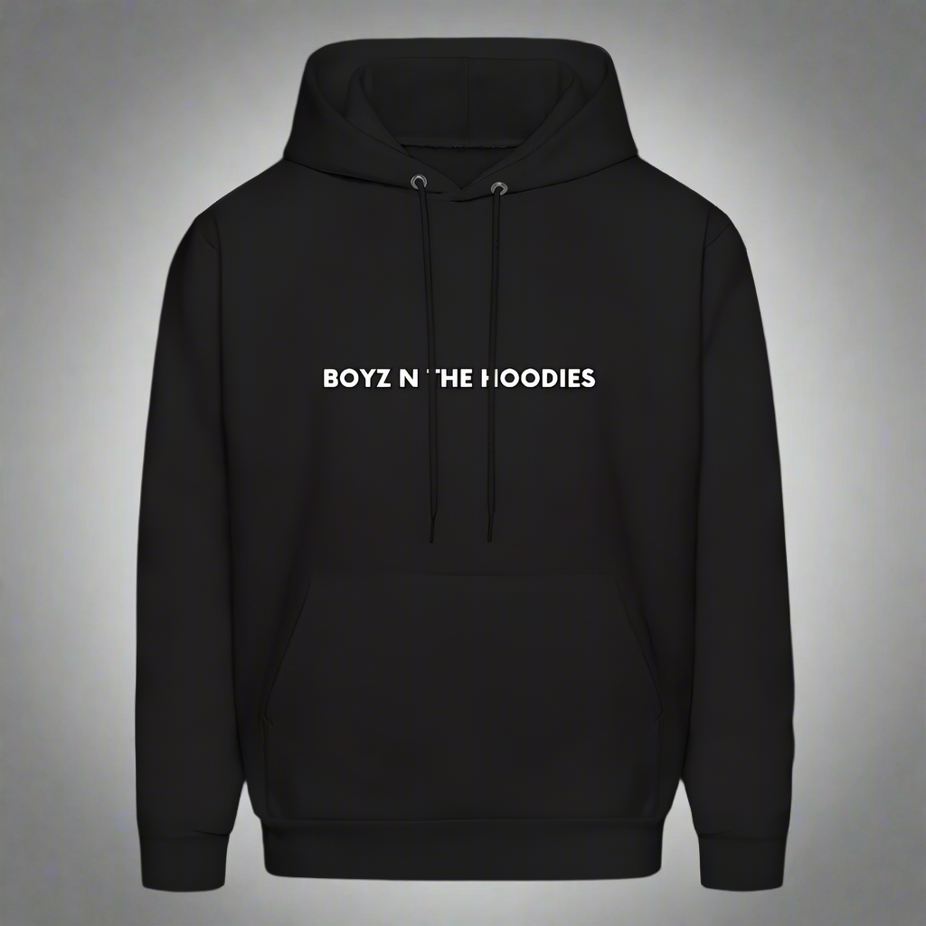 Boyz N The Hoodies Classic Design Black Hoodies - black