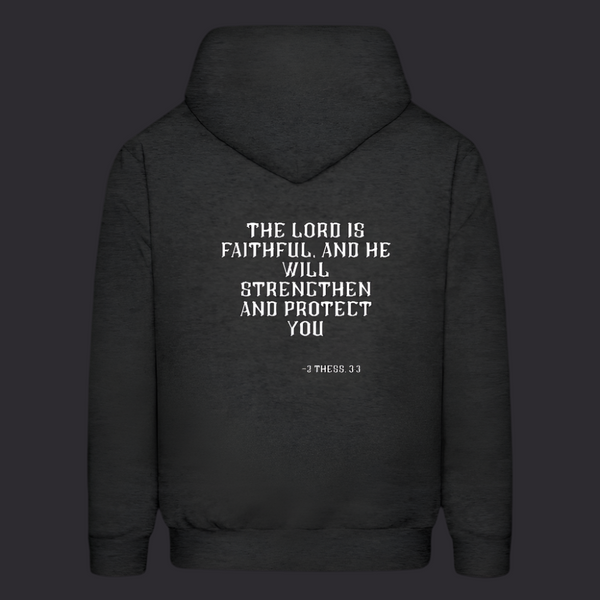Be Courageous Hoodie - Charcoal Grey
