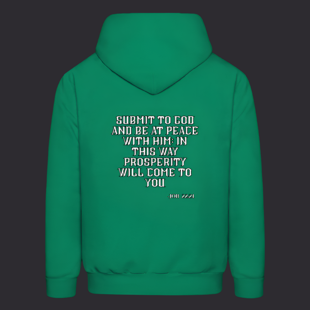 'Submit to God' Kelly Green Hoodie Strive Collection - kelly green