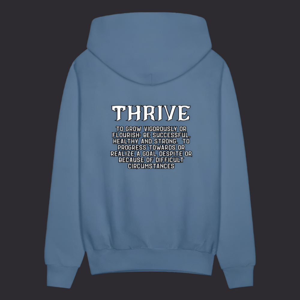 DB Thrv Boyz N The Hoodies Denim Blue Thrive Hoodie - denim blue