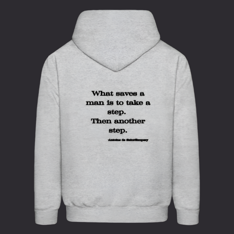 What Saves a Man Hoodie - Classic Grey