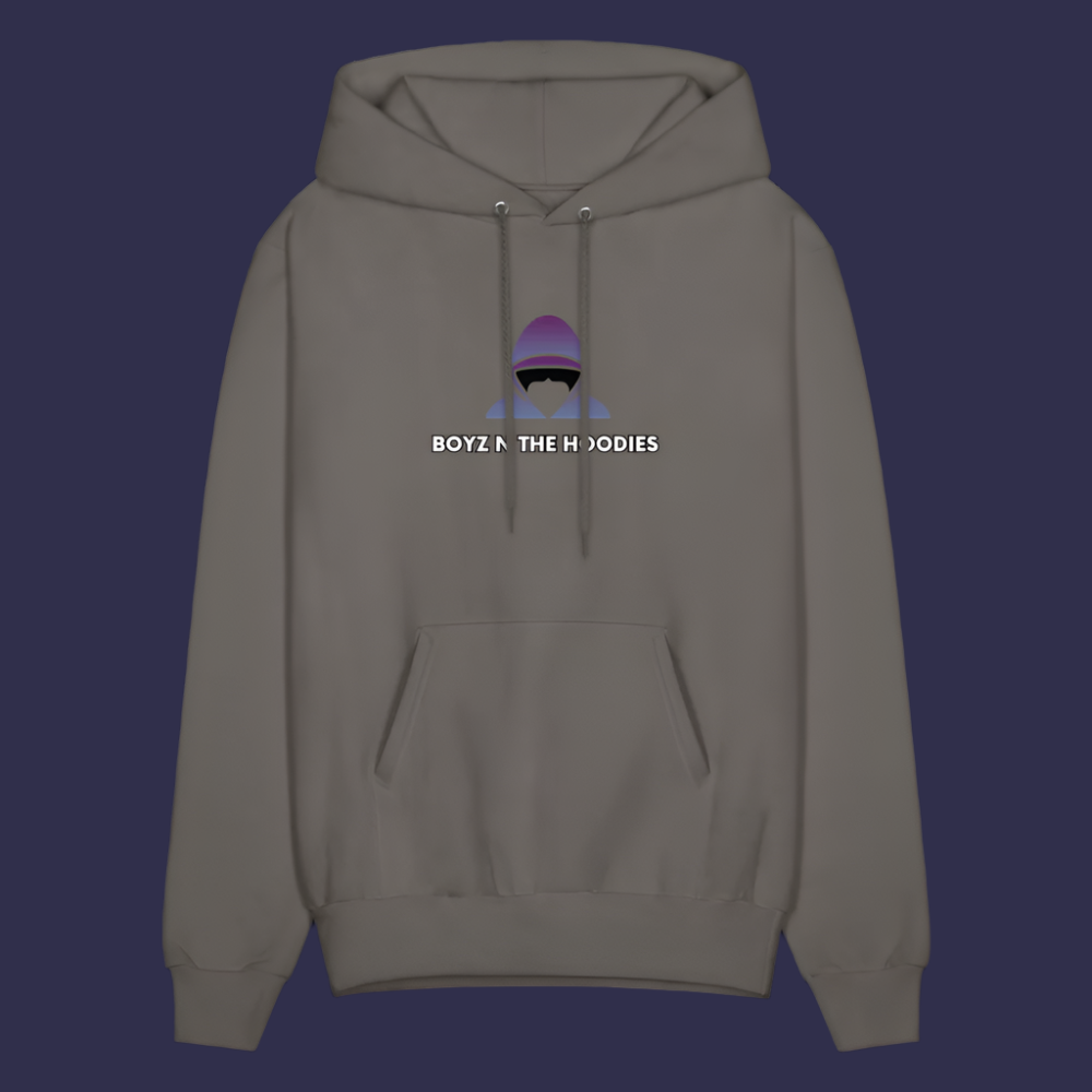 'Be Courageous' Asphalt Gray Hoodie Survive Collection - asphalt gray