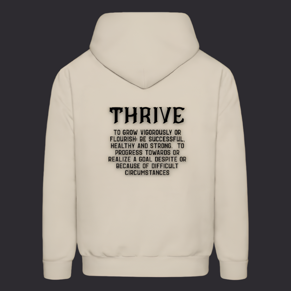 Snd Thrv Boyz N The Hoodies Sand Color Thrive Hoodie - Sand