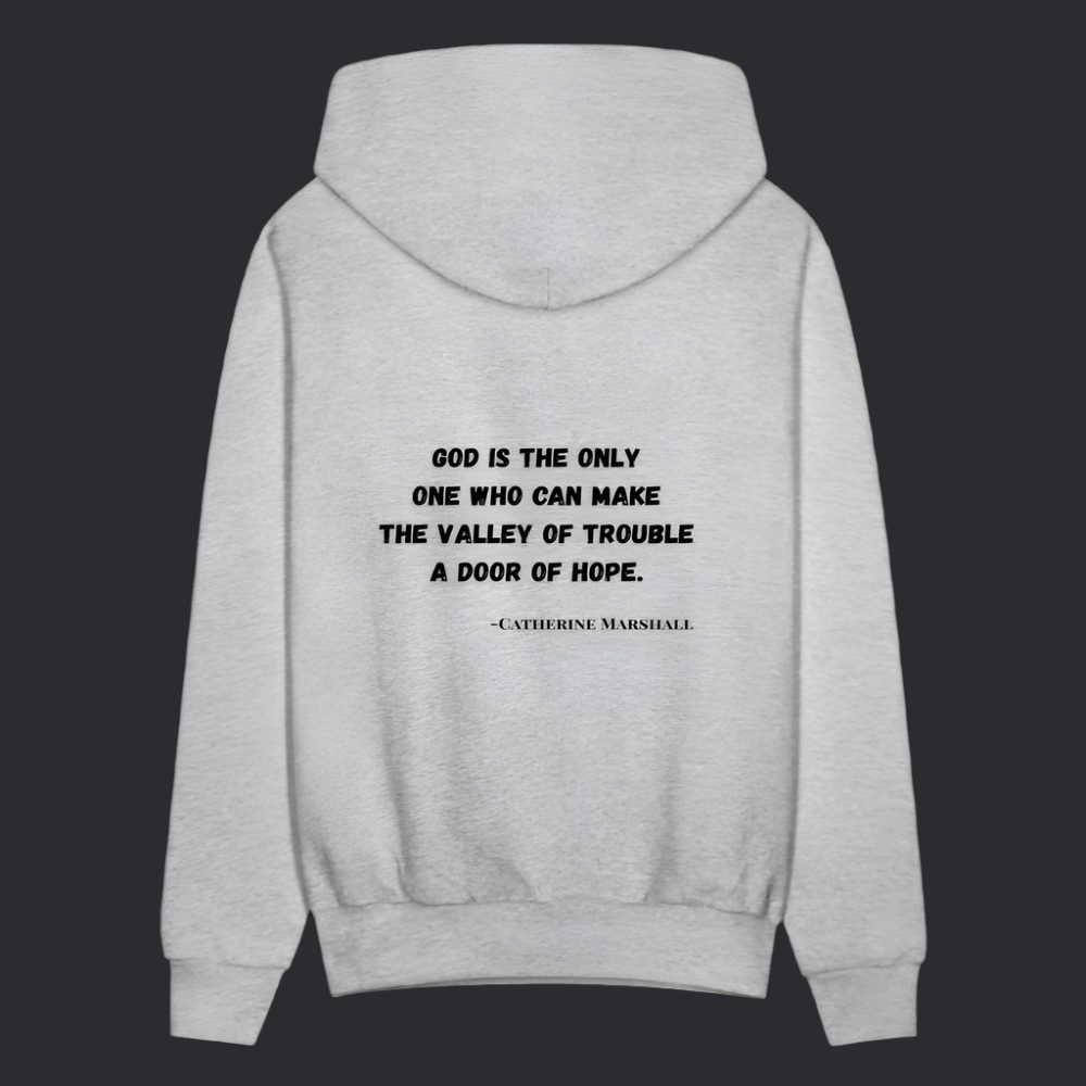 'God is the Only One' Classic Gray Hoodies Survive Collection - heather gray
