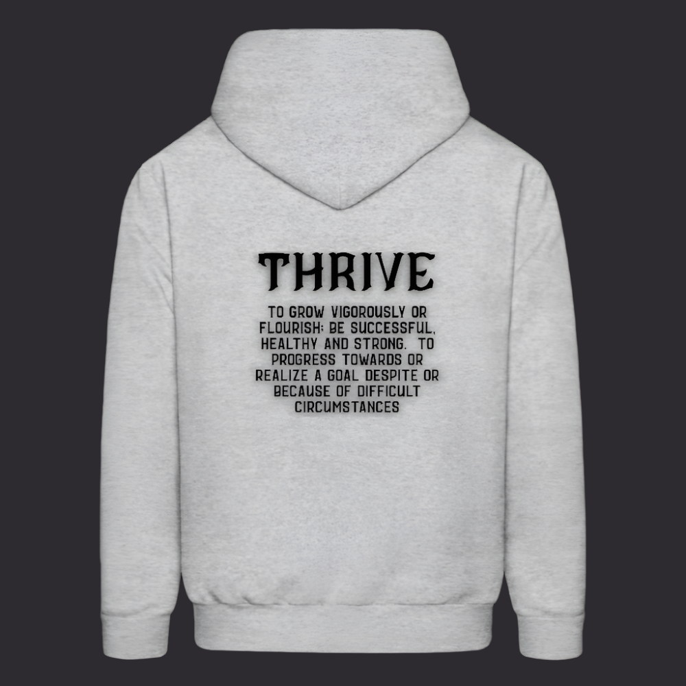 Gry Thrv Boyz N The Hoodies Classic Gray Thrive Hoodie - heather gray