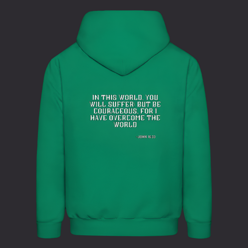 Kelly Green Be Courageous Hoodie