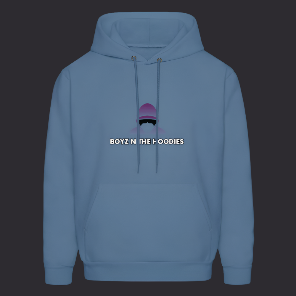 'I know the plans' Denim Blue Hoodie Thrive Collection - denim blue