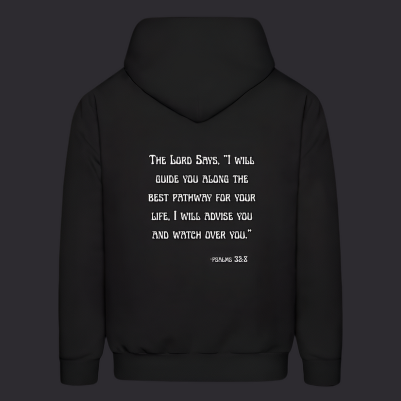 'I will guide you' Hoodies - Classic Black