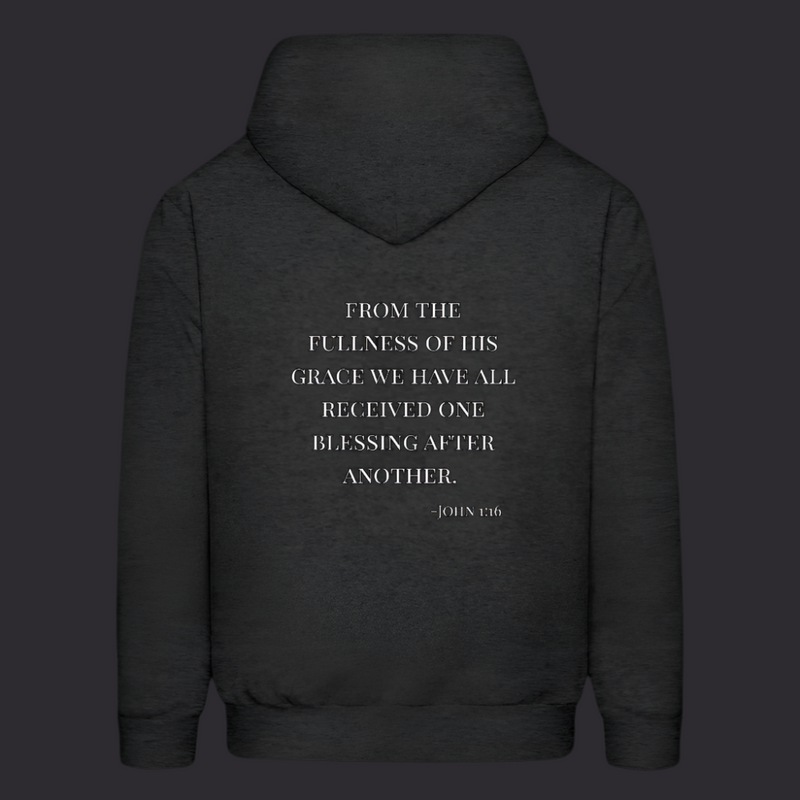 Charcoal Grey Be Courageous Hoodie
