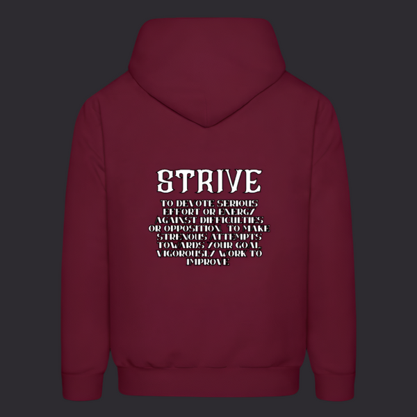 Be Courageous Hoodie - Burgundy