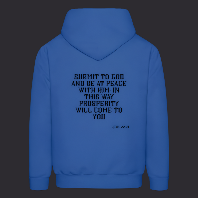 Submit to God Hoodies - Royal Blue