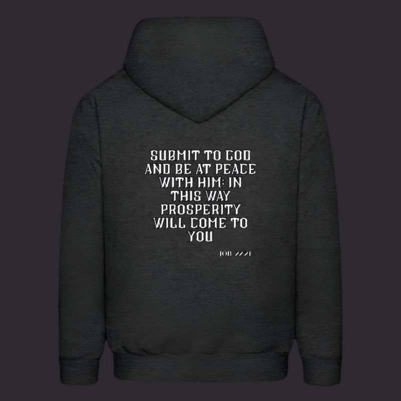Submit to God Hoodies - Charcoal Grey
