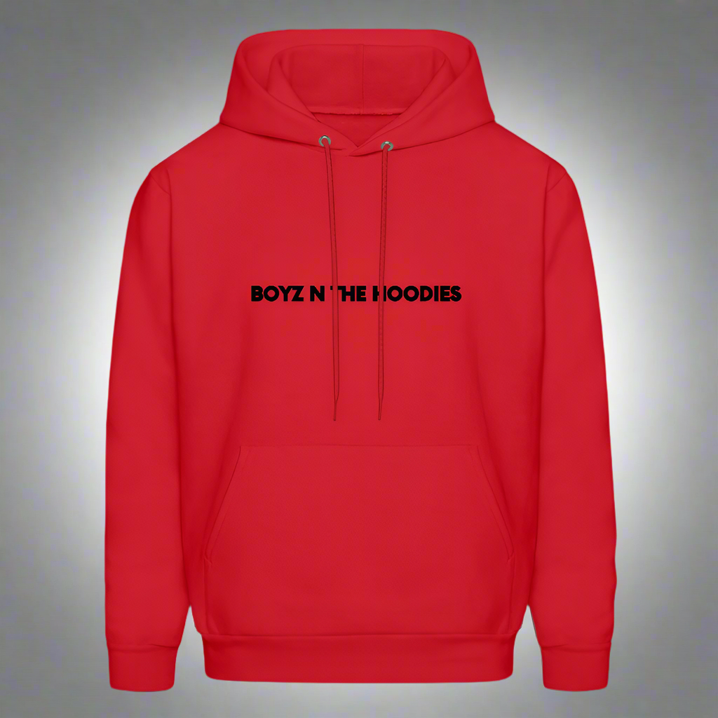 Boyz N The Hoodies Classic Design Pink Hoodies - red