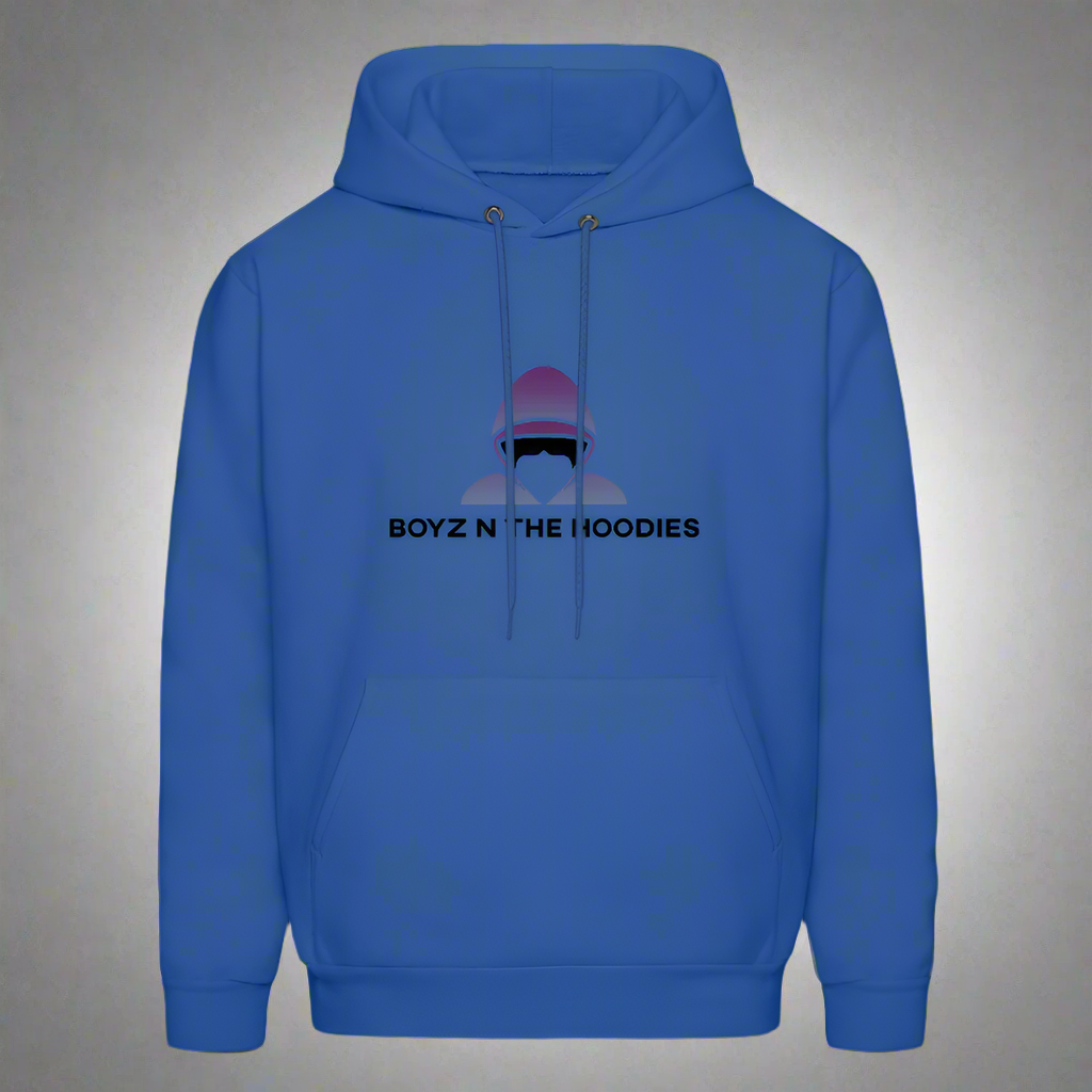 Boyz N The Hoodies Classic Design Royal Blue Hoodies (Front only) - royal blue