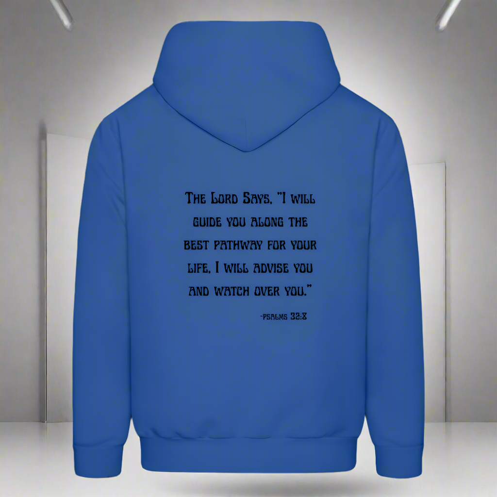 'I will guide you' Royal Blue Hoodie Thrive Collection - royal blue