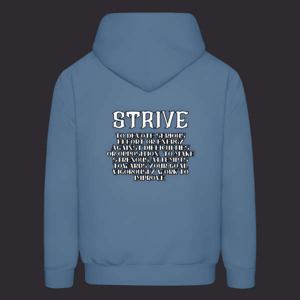 Be Courageous Hoodie - Denim Blue