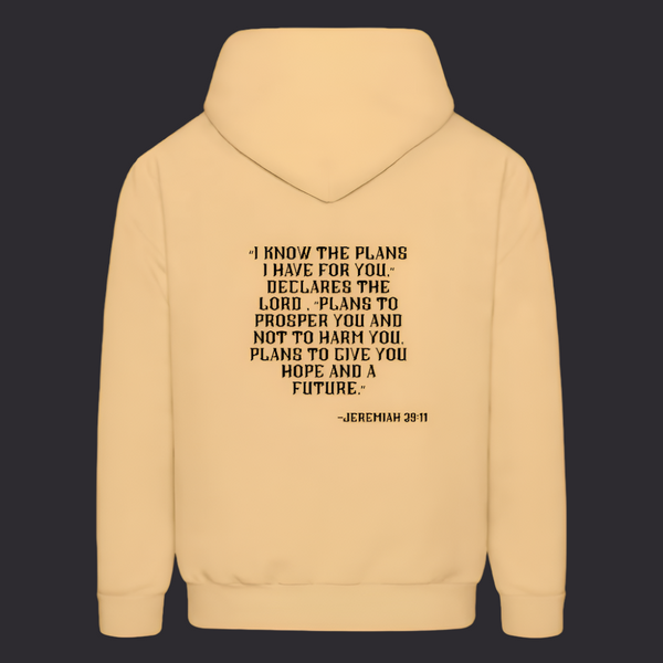 Be Courageous Hoodie - Light Gold