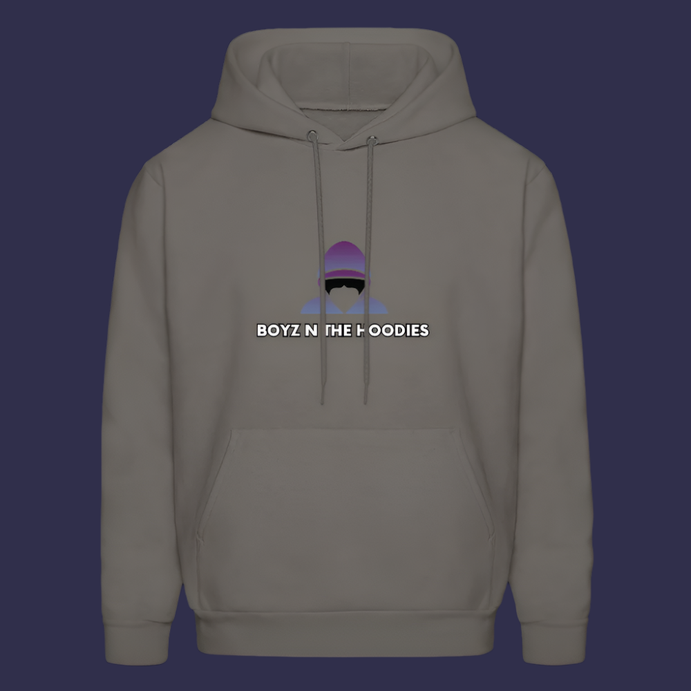 'I know the plans' Asphalt Gray Hoodie Thrive Collection - asphalt gray