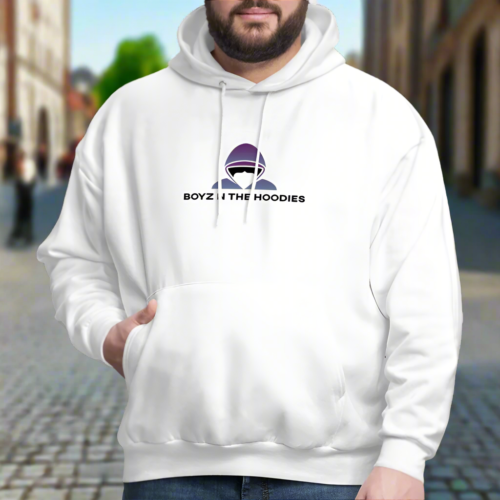 'I will guide you' Classic White Hoodie Thrive Collection - white