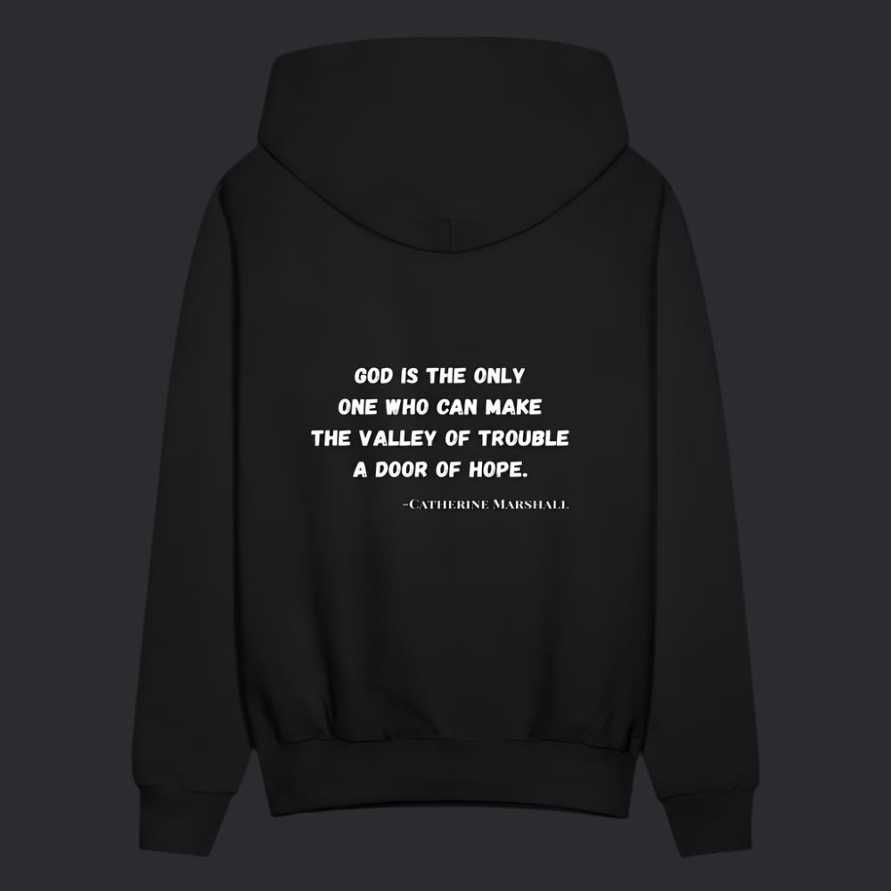 'God is the Only One' Black Hoodies Survive Collection - black