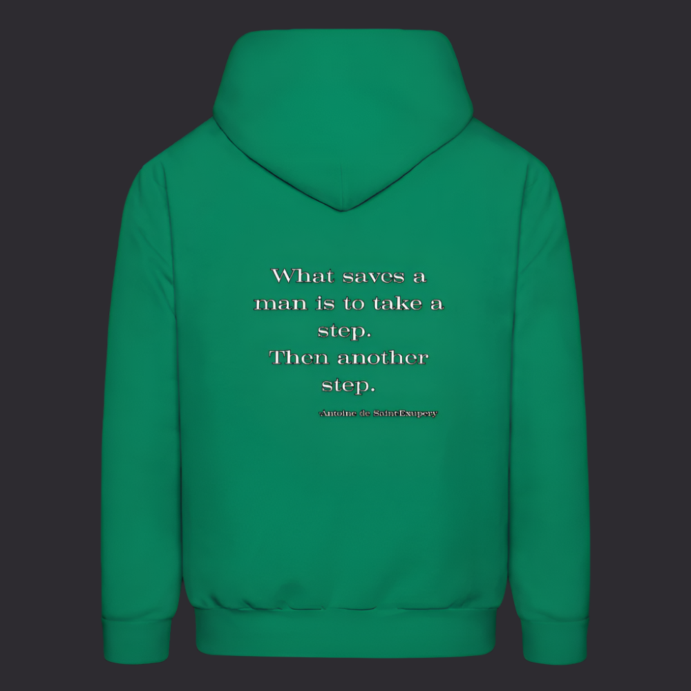 'What saves a man' Kelly Green Hoodie Survive Collection - kelly green