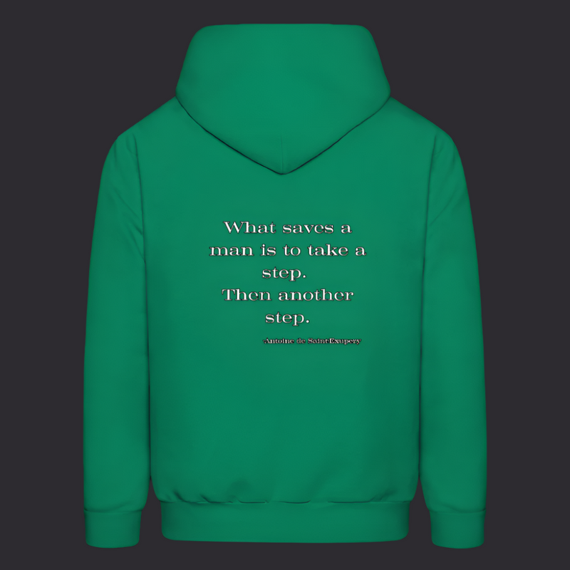 What Saves a Man Hoodie - Kelly Green