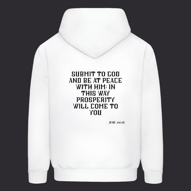Submit to God Hoodies - White