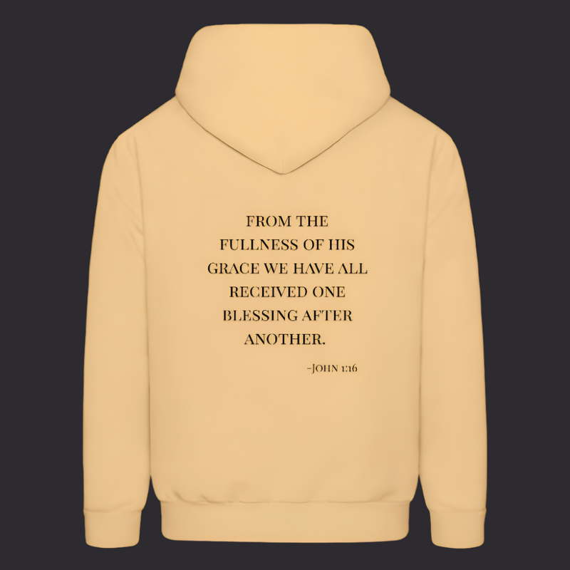 Light Gold Be Courageous Hoodie