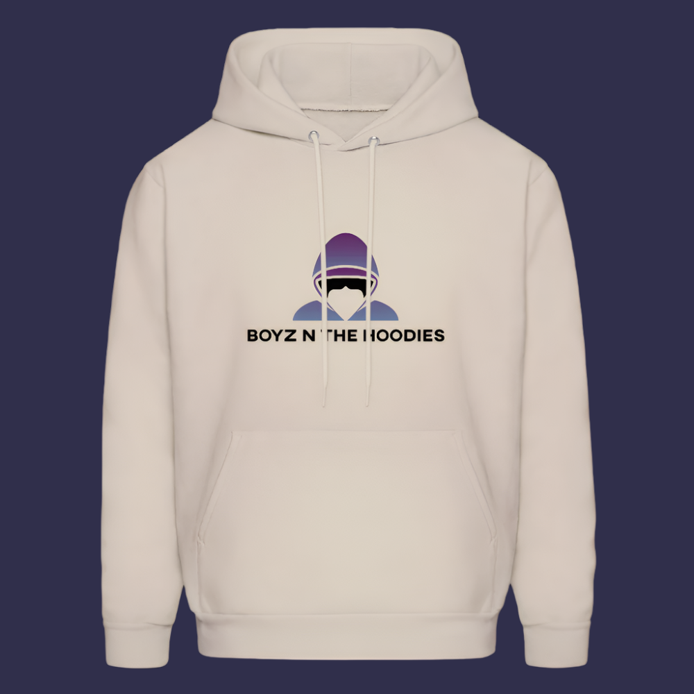 Boyz N The Hoodies Classic Design Sand Color Hoodies (Front only) - Sand