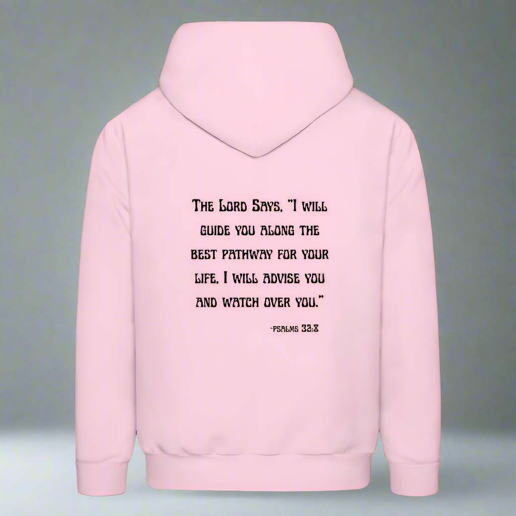 'I will guide you' Pink Hoodie Thrive Collection - pale pink