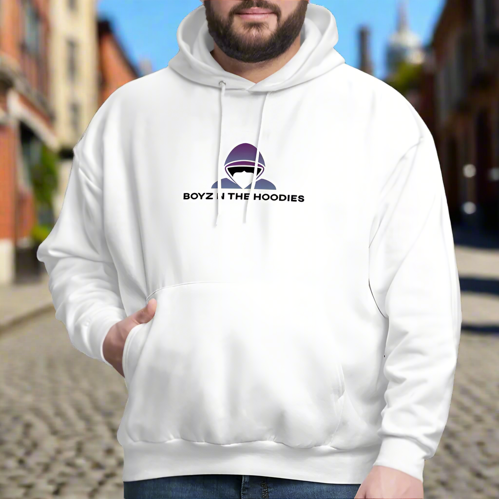 'I will guide you' Classic White Hoodie Thrive Collection - white