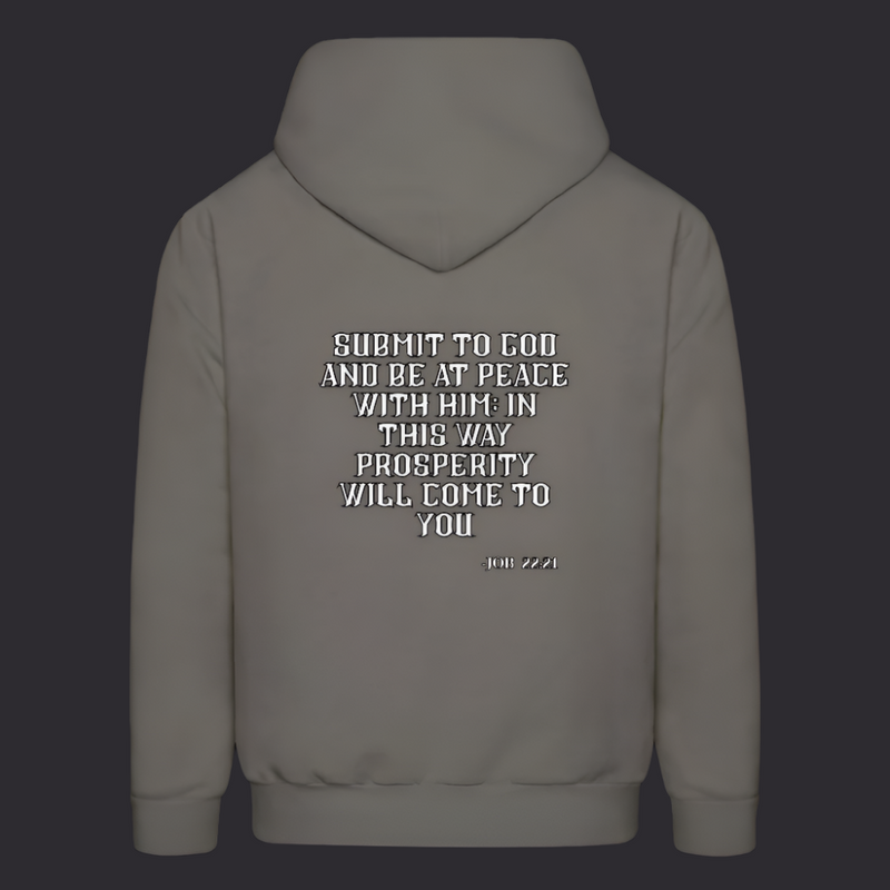 Submit to God Hoodies - Asphalt Gray