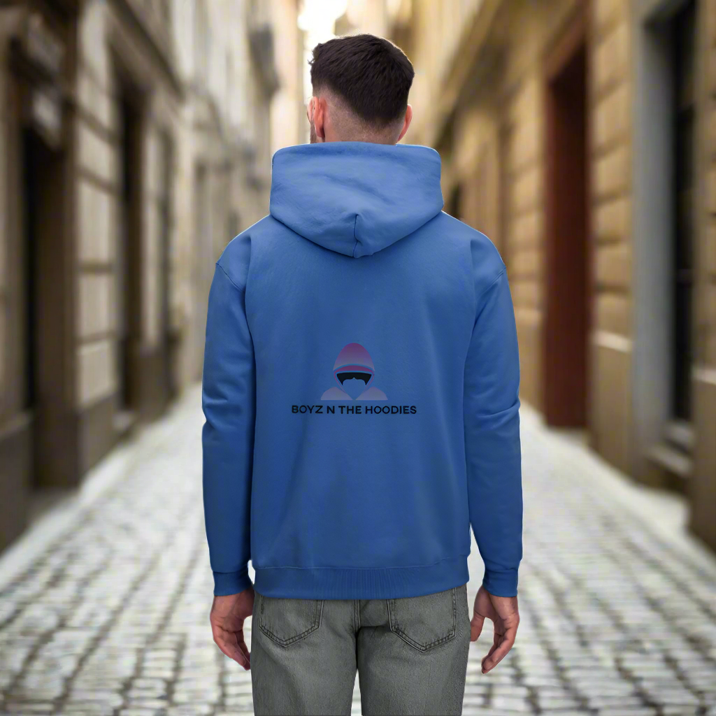 Boyz N The Hoodies Motto Royal Blue Hoodie Classic Design - royal blue