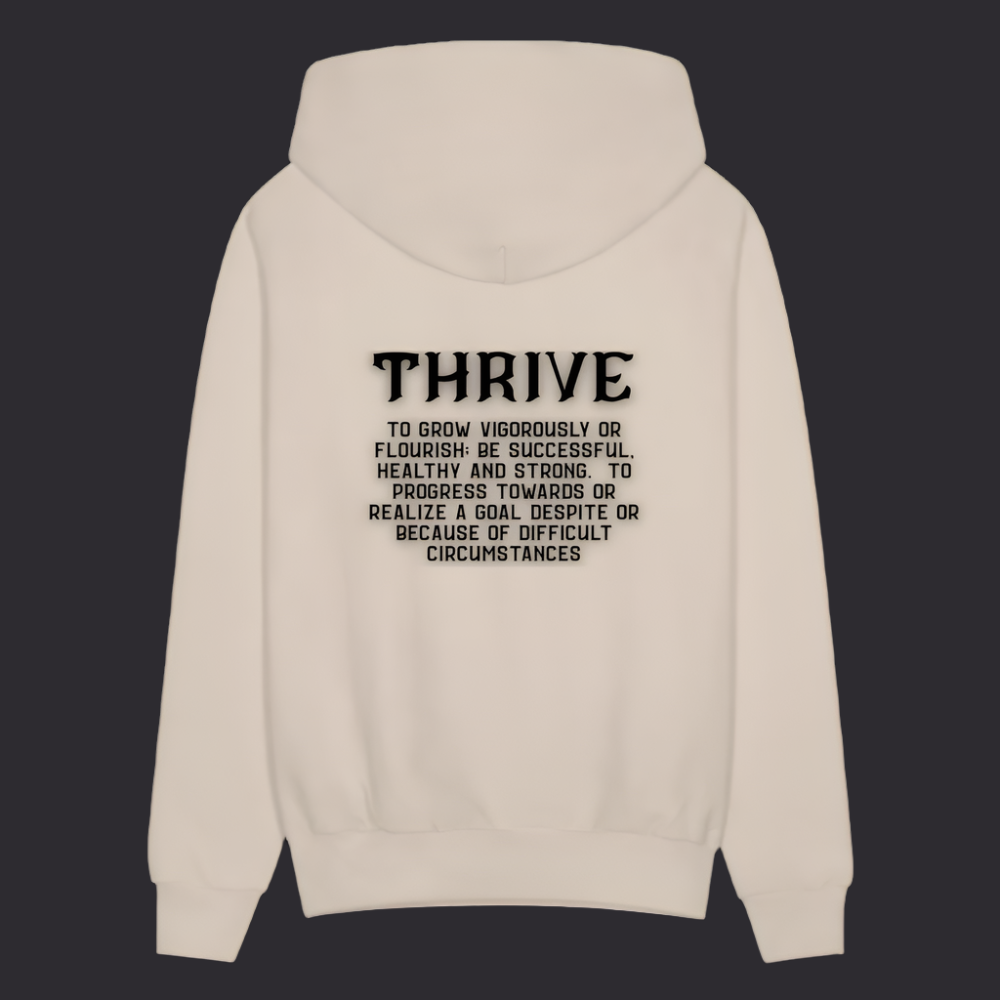 Snd Thrv Boyz N The Hoodies Sand Color Thrive Hoodie - Sand