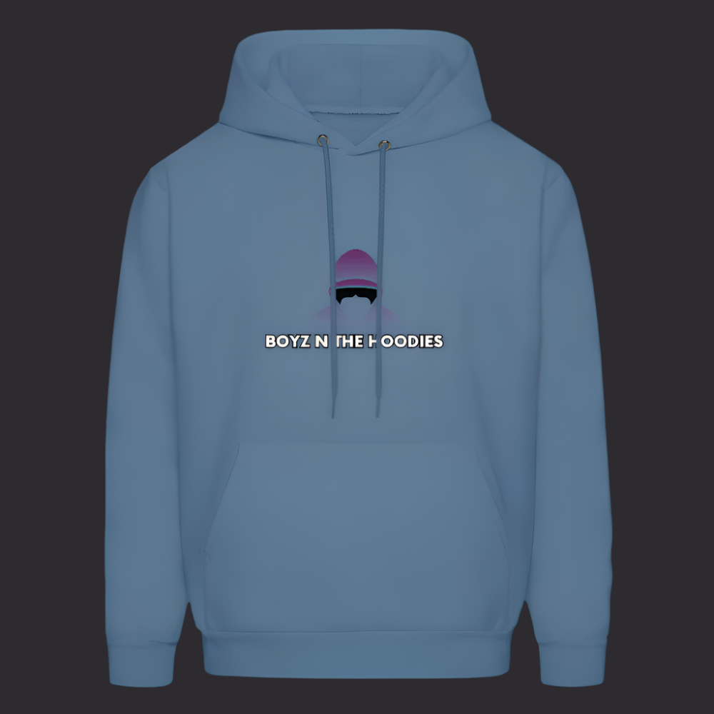 'Trust the Past' Denim Blue Hoodie Thrive Collection - denim blue