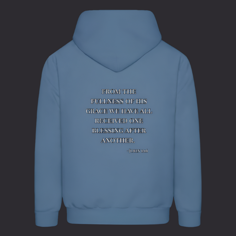Denim Blue Be Courageous Hoodie