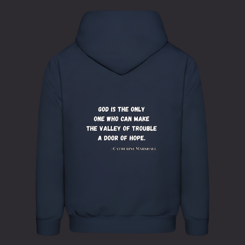 'God is the Only One' Navy Blue Hoodies Survive Collection - navy