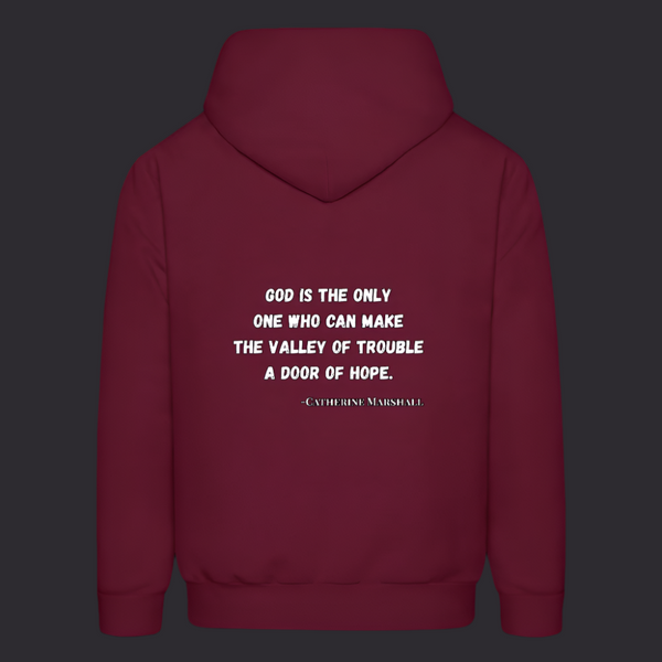 Be Courageous Hoodie - Burgundy