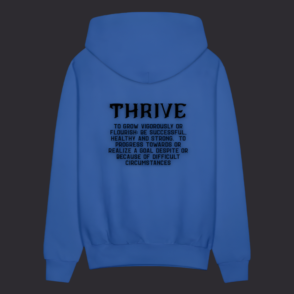 Ryl Thrv Boyz N The Hoodies Royal Blue Thrive Hoodie - royal blue