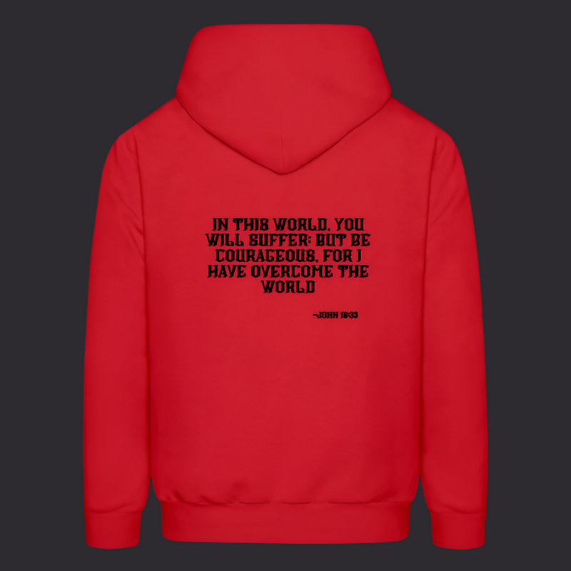 Classic Red Be Courageous Hoodie