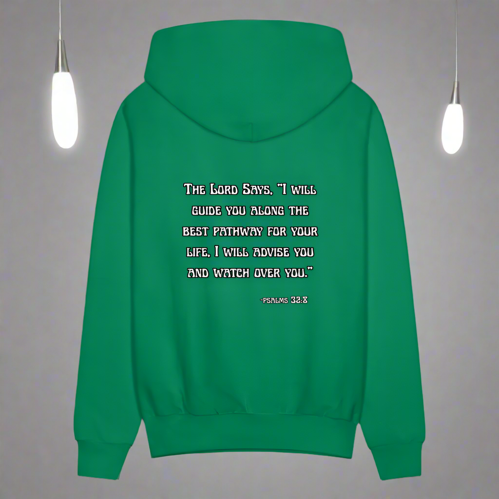 'I will guide you' Kelly Green Hoodie Thrive Collection - kelly green