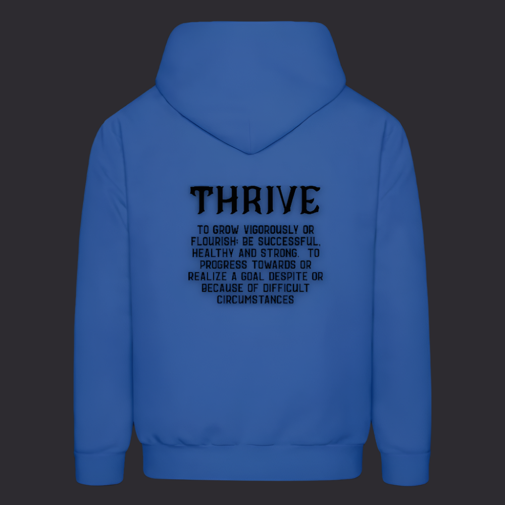 Ryl Thrv Boyz N The Hoodies Royal Blue Thrive Hoodie - royal blue