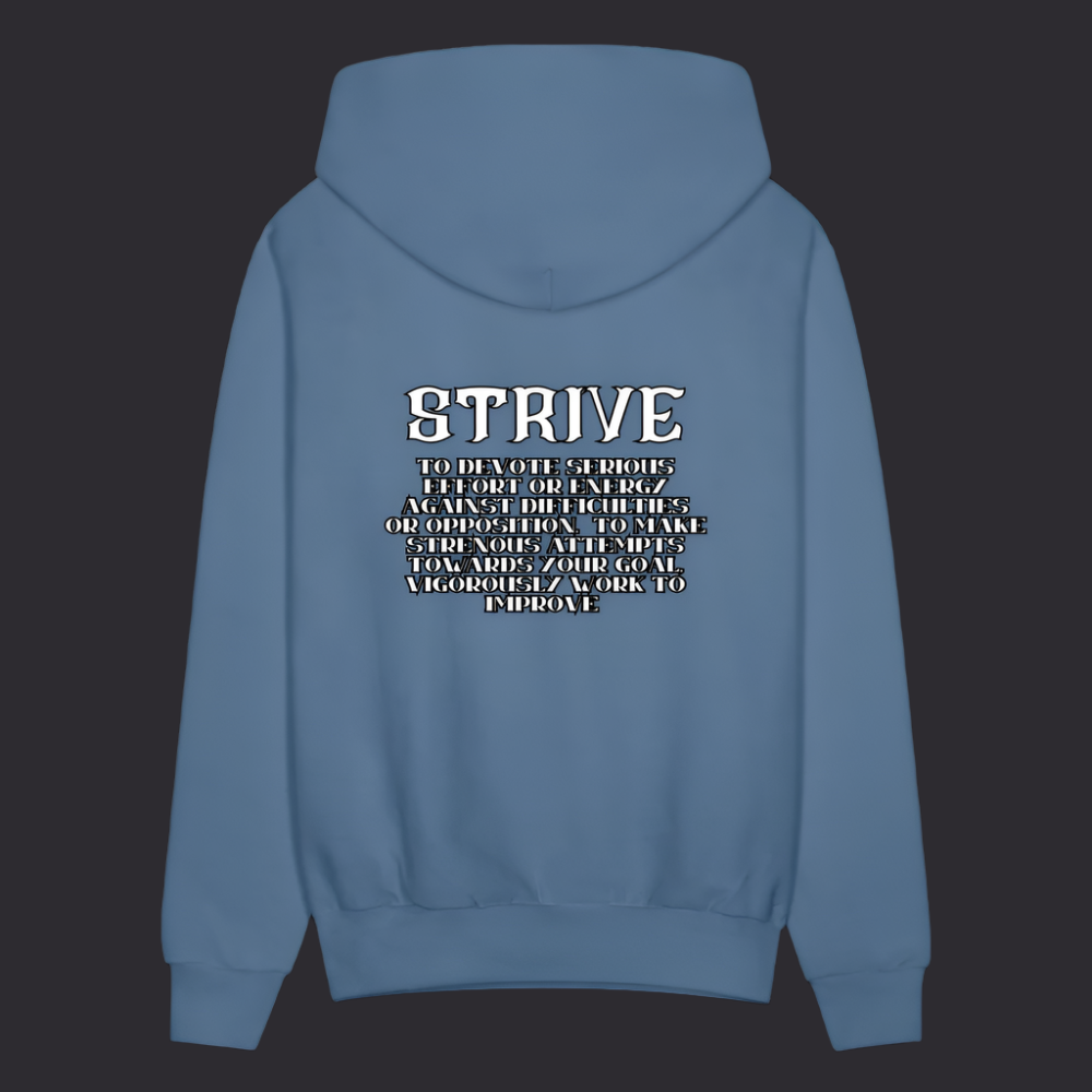 Boyz N The Hoodies Denim Blue Strive Hoodies - denim blue