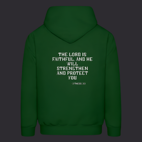 Be Courageous Hoodie - Forest Green