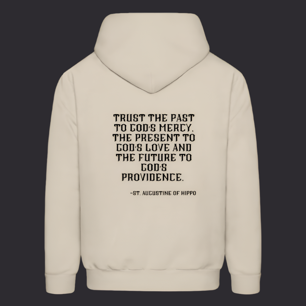 'Trust the Past' Sand Color Hoodie Thrive Collection - Sand