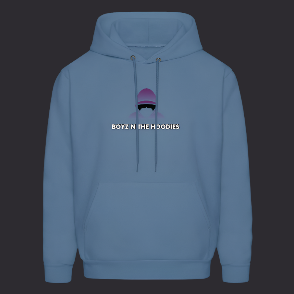 'Be Courageous' Denim Blue Hoodie Survive Collection - denim blue