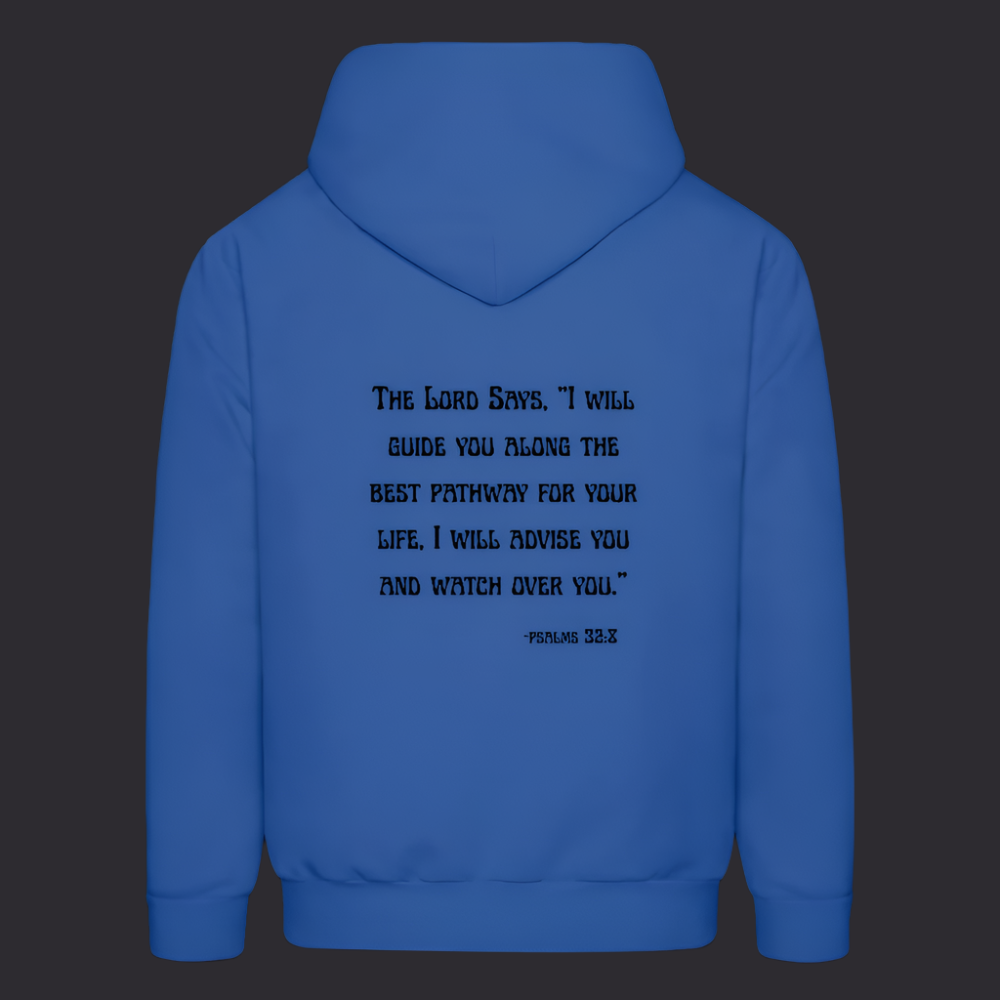 'I will guide you' Royal Blue Hoodie Thrive Collection - royal blue