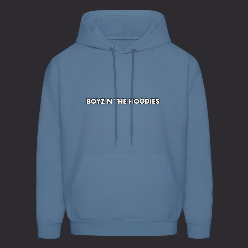 Boyz N The Hoodies Classic Design Denim Blue Hoodies - denim blue