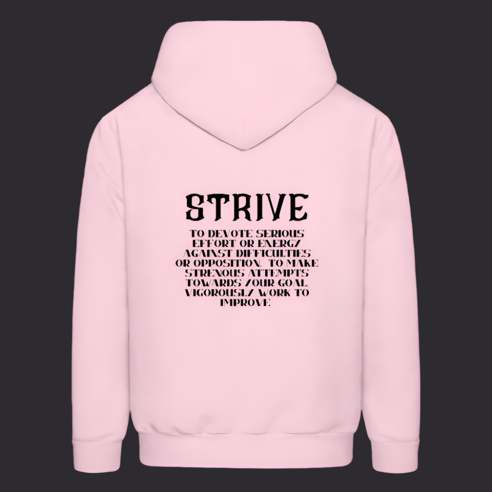 Pink Boyz N The Hoodies Pink Strive Hoodie - pale pink
